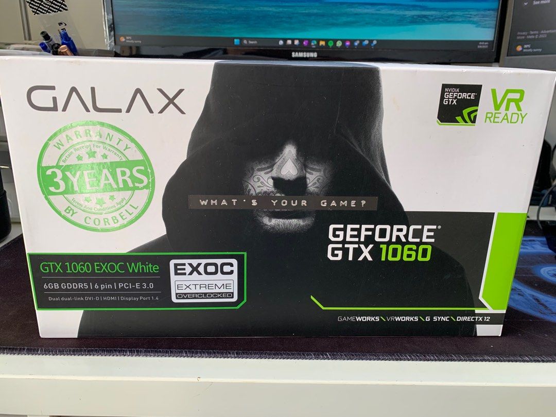 Galax geforce gtx 1060 6gb exoc hot sale