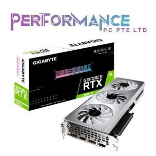GIGABYTE GeForce RTX 3060 Ti RTX 3060Ti VISION OC 8G GDDR6 Graphic Card GPU (3 YEARS WARRANTY BY CDL TRADING PTE LTD)