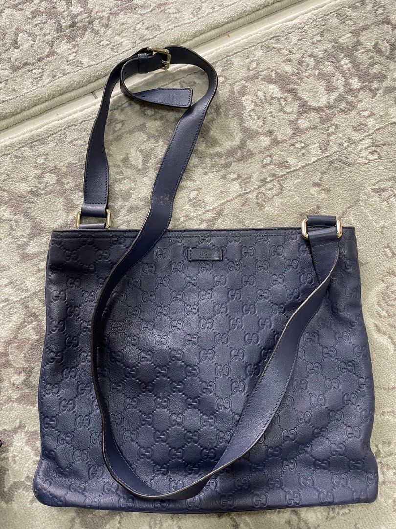 Gucci blue sling bag original