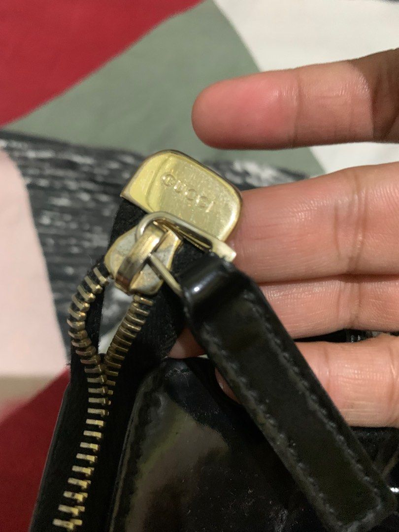 Ykk zipper on gucci bag clearance