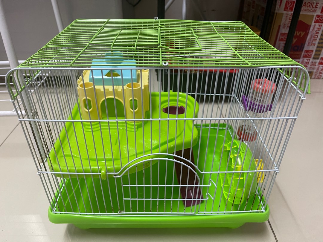 Hamster cage, Pet Supplies, Homes & Other Pet Accessories on Carousell