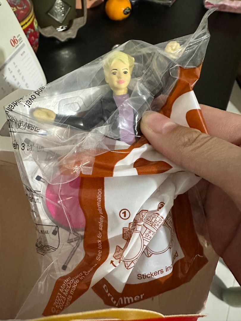 Happy meal drummer barbie Hobbies Toys Toys Games on Carousell