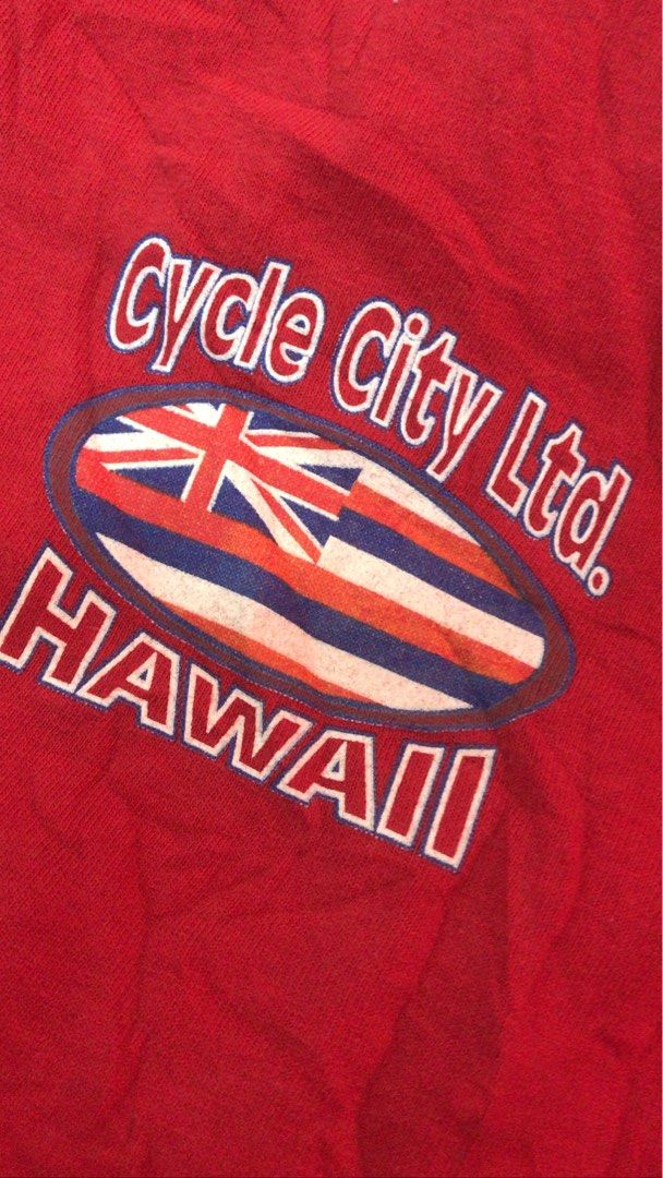 VINTAGE HARLEY DAVIDSON CYCLE CITY HAWAII SHIRT on Carousell
