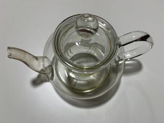 House move sale: New Glass teapot
