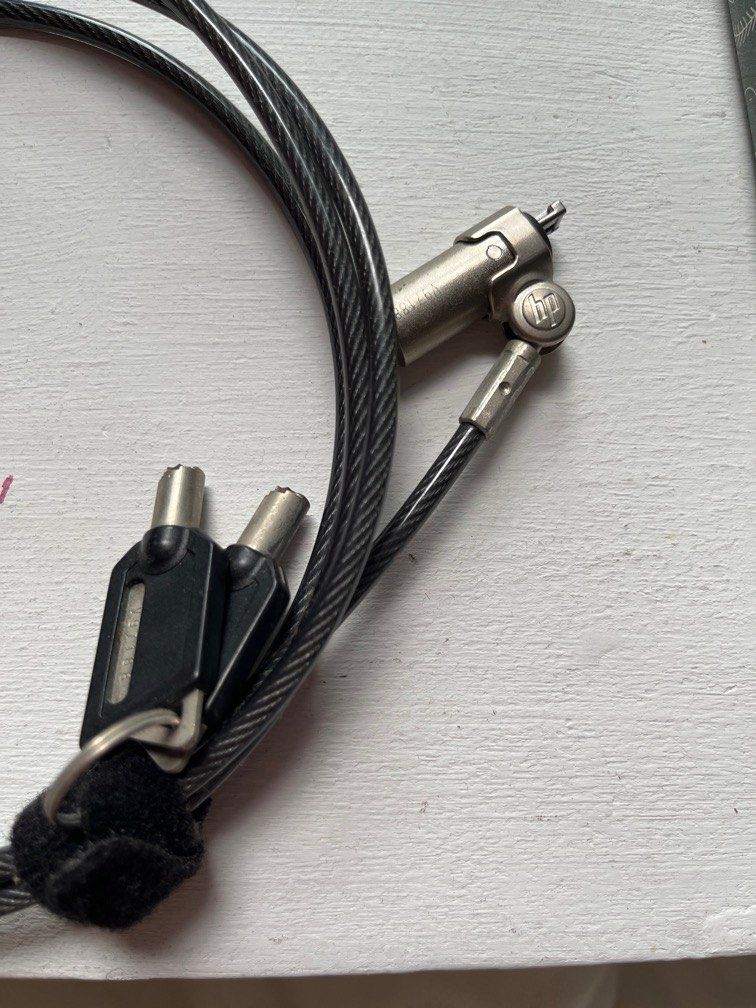 [Free Delivery] Hp laptop lock, Computers & Tech, Parts & Accessories