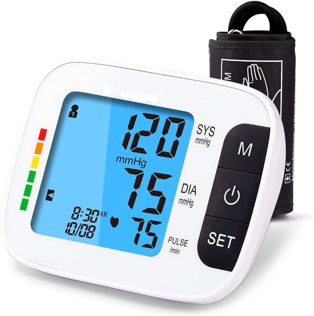 HSA registered Upper Arm Blood Pressure Monitor, Health & Nutrition