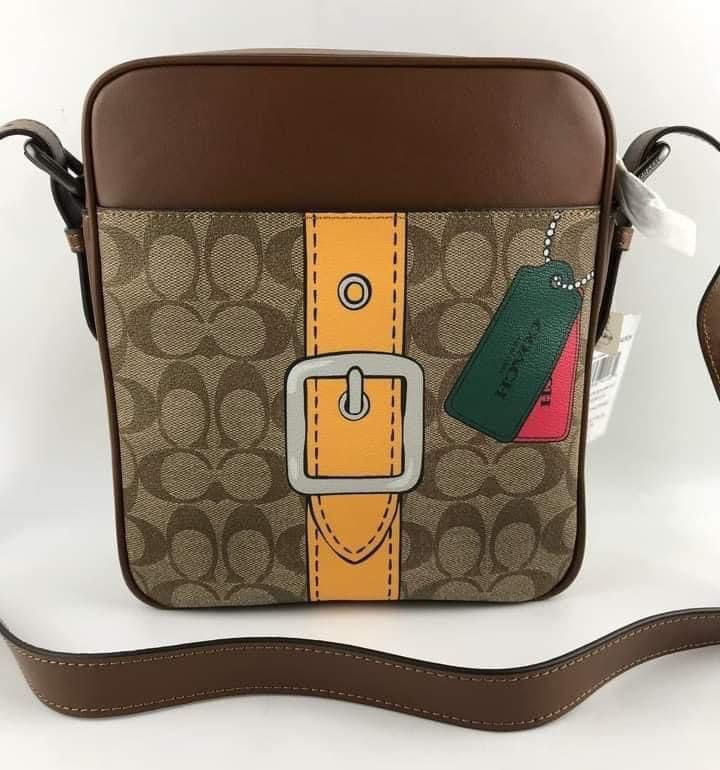 Hudson Crossbody 21 (Category: Luxury Bags & Wallets) located in Rizal. Submitted by onlinedepotwholesale2nd (Listing ID 1235341084, Image 1). Description: Hudson crossbody 21 in signature canvas With Trompe L’oeil Print 8 1/4” (L) x 9 3/4” (H) x 2 1/4” (W) CH200 2400.