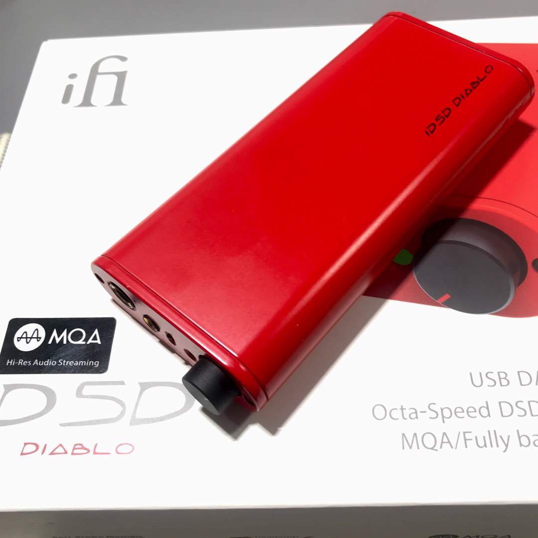 IFi IDSD Diablo Purist Portable DAC Headphone Amplifier USB SPDIF ...
