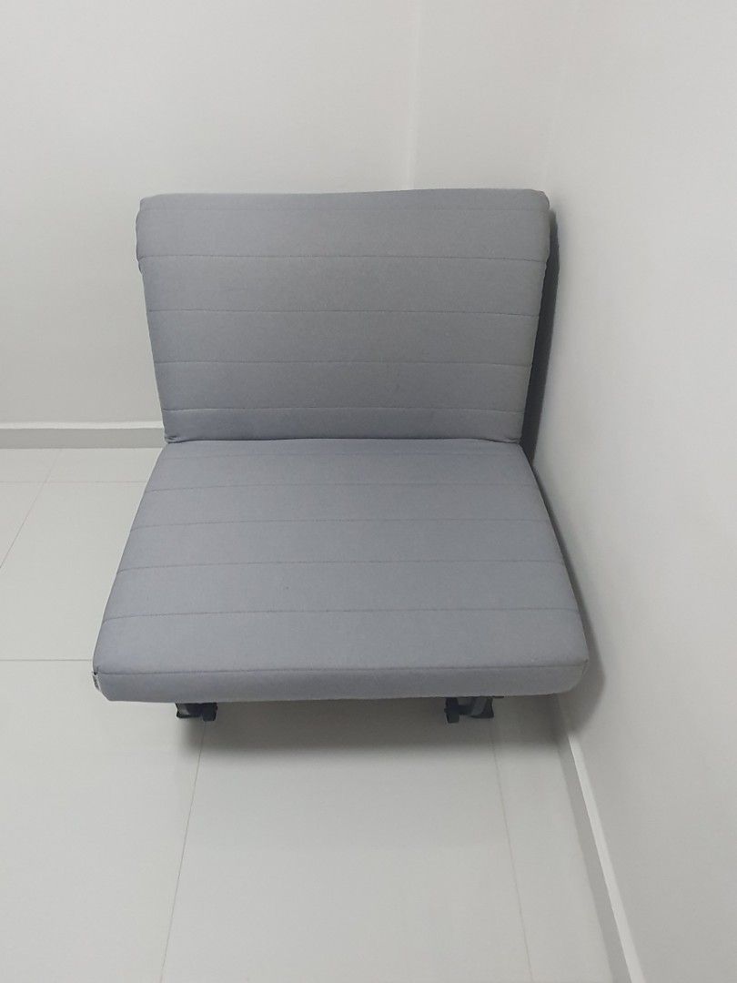 IKEA lycksele folding sofa bed (single), Furniture & Home Living