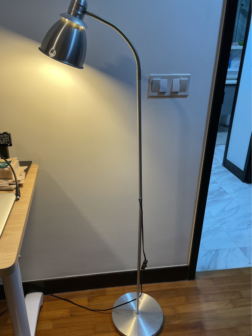 IKEA standing lamp, Furniture & Home Living, Lighting & Fans, Lighting ...