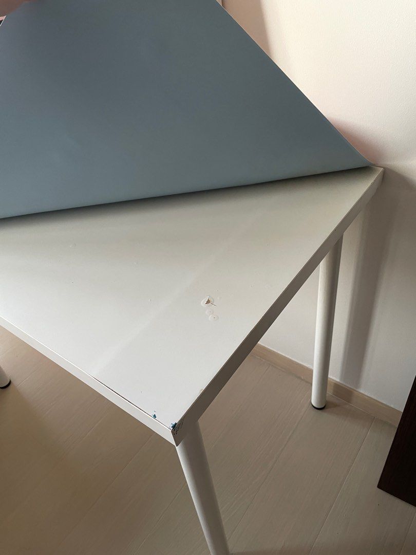 Ikea study table LINNMON / ADILS, Furniture & Home Living, Furniture