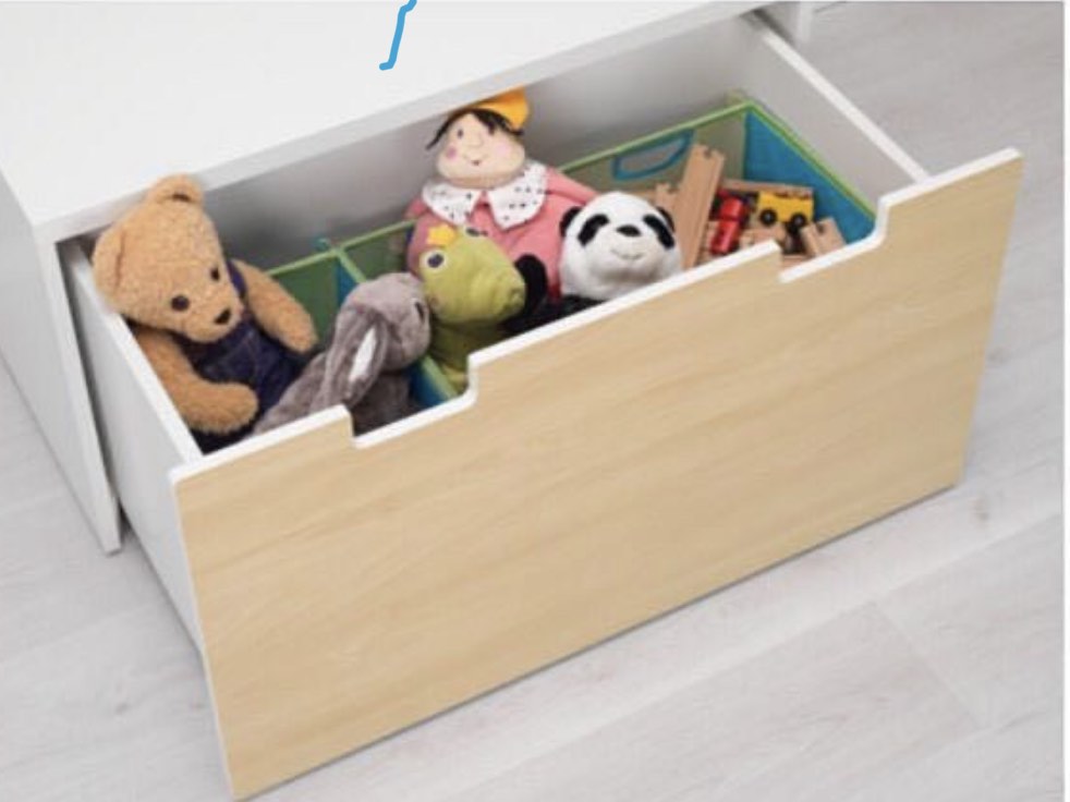 IKEA Stuva bench drawer, Furniture & Home Living, Furniture, Shelves