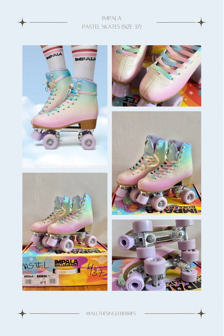 Impala Roller Blades FULL SET, Sports Equipment, Sports & Games, Skates, Rollerblades & Scooters