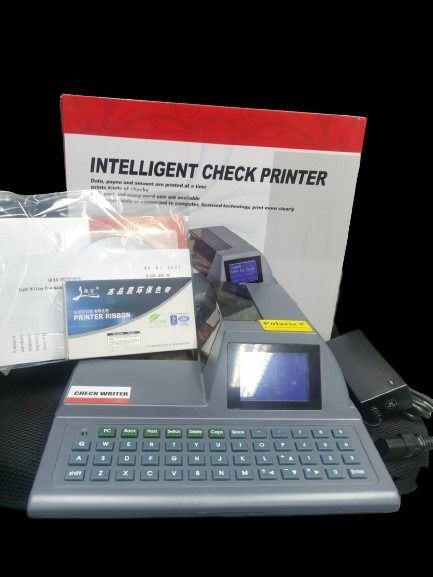 INTELLIGENT CHECK / CHEQUE PRINTER WITH EXTRA RIBBON (Category: Office & Business Technology) located in Manila. Submitted by laived (Listing ID 1058583431, Image 1). Description: INTELLIGENT CHECK PRINTER WITH 1 FREE RIBBON PHP. 15,660.00 Intelligent Check Printer The date, Payee, and Amount are printed at a time. Prints any kind of check. USB port is available It can print separately or be connected to a computer, and licensed technology print 