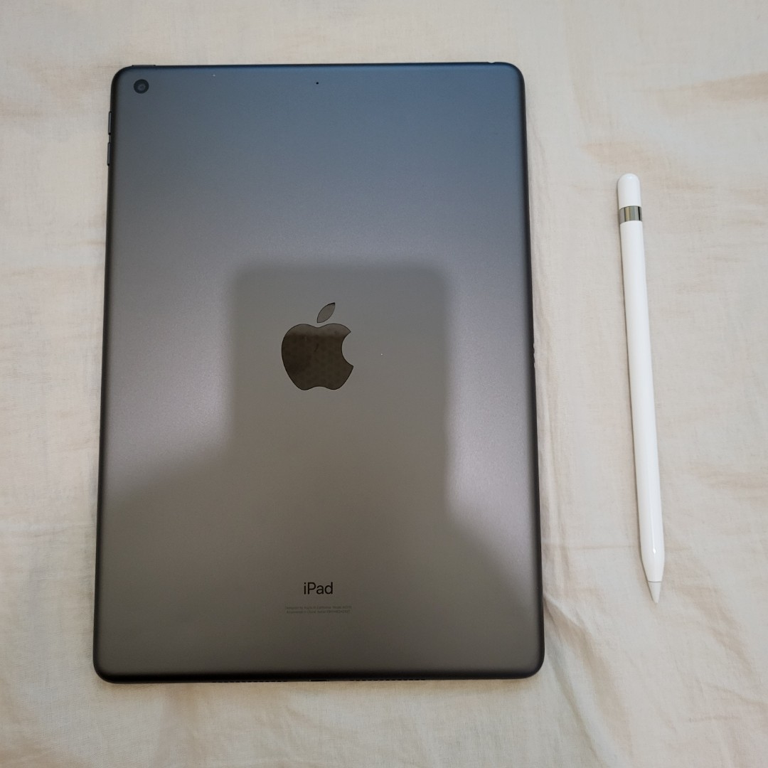 iPad 8 32GB wifi版連apple pencil 1代, 手提電話, 平板電腦, 平板電腦