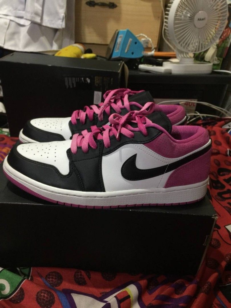 jd 1 low fuchsia
