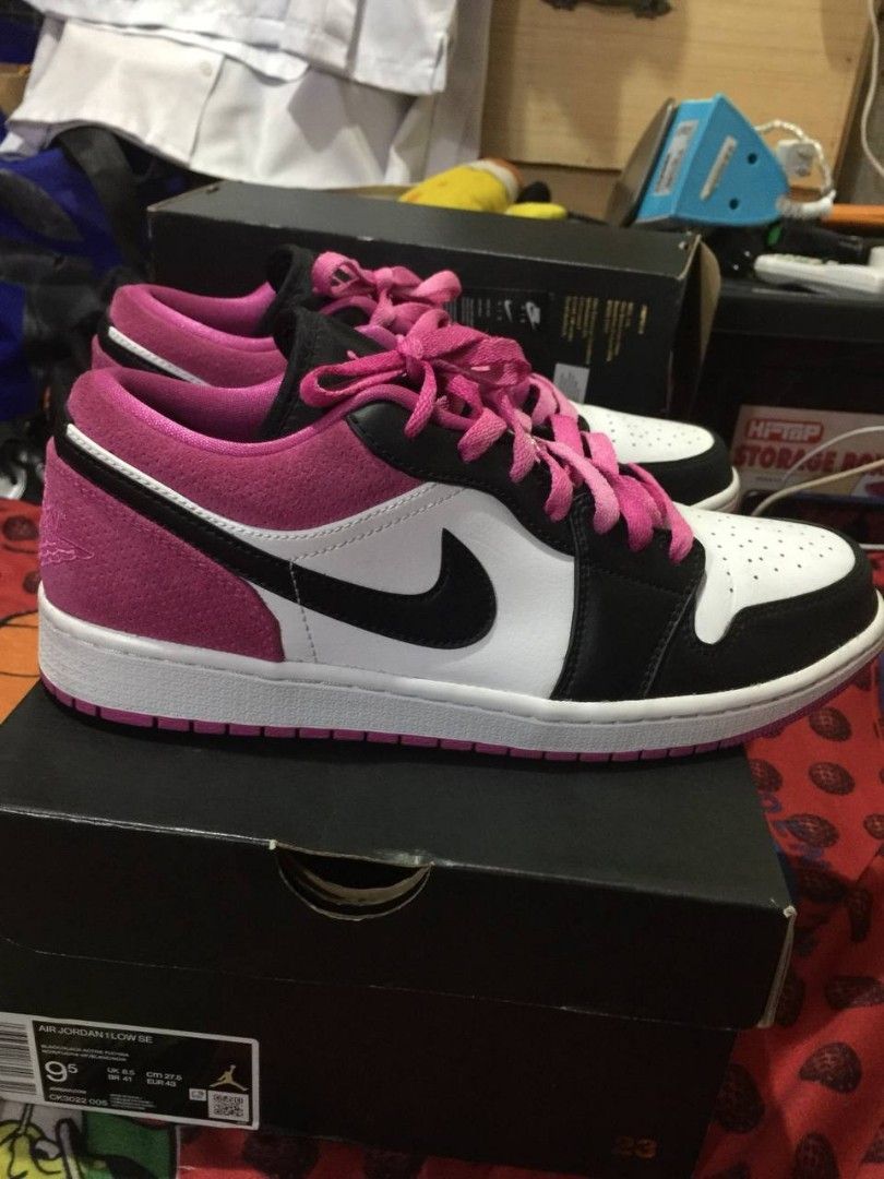 jd 1 low fuchsia