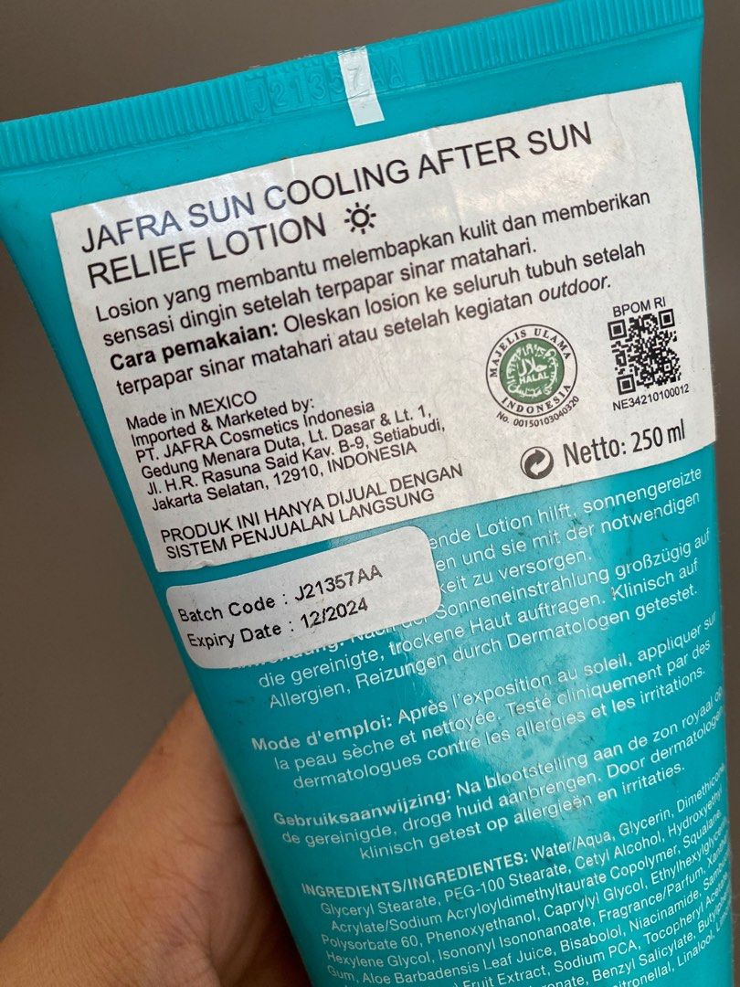 Jafra Sun Cooling NEW on Carousell