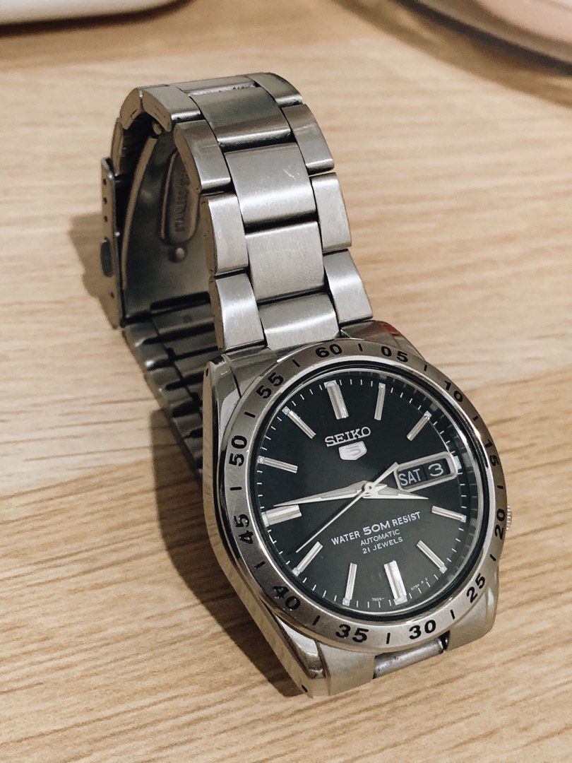 Harga jam tangan seiko hot sale 5 automatic 21 jewels