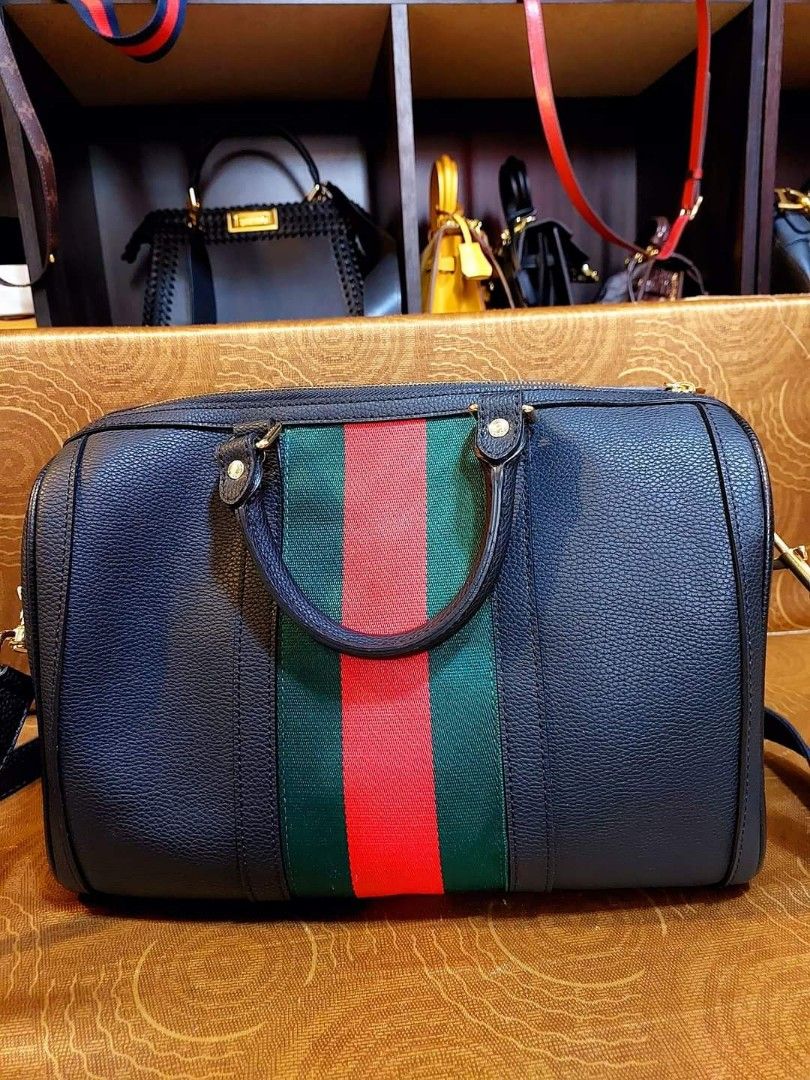 Gucci Boston Vintage 35CM, Luxury, Bags & Wallets on Carousell