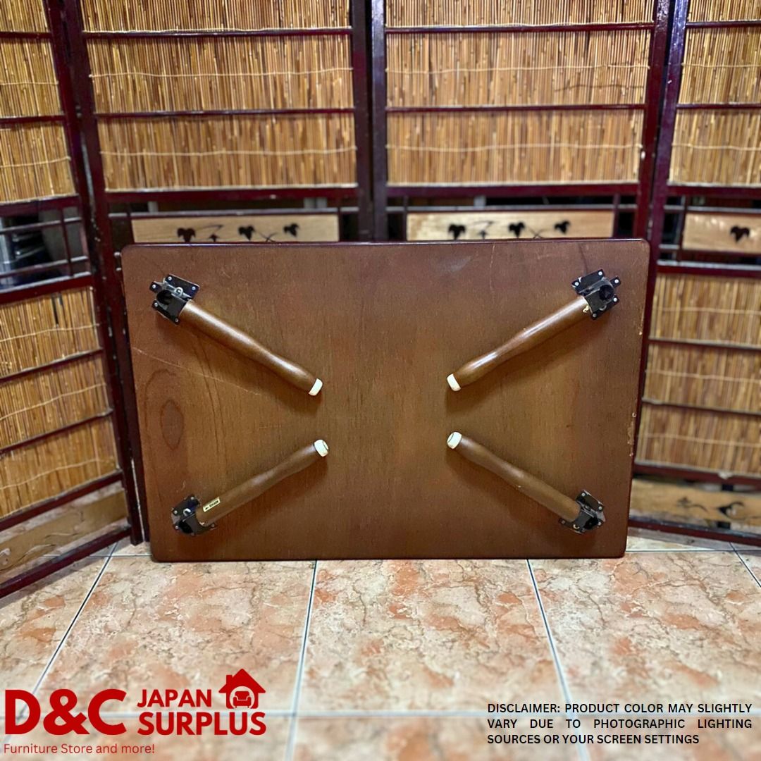 Japan Wood Low Folding Table, Furniture & Home Living, Furniture