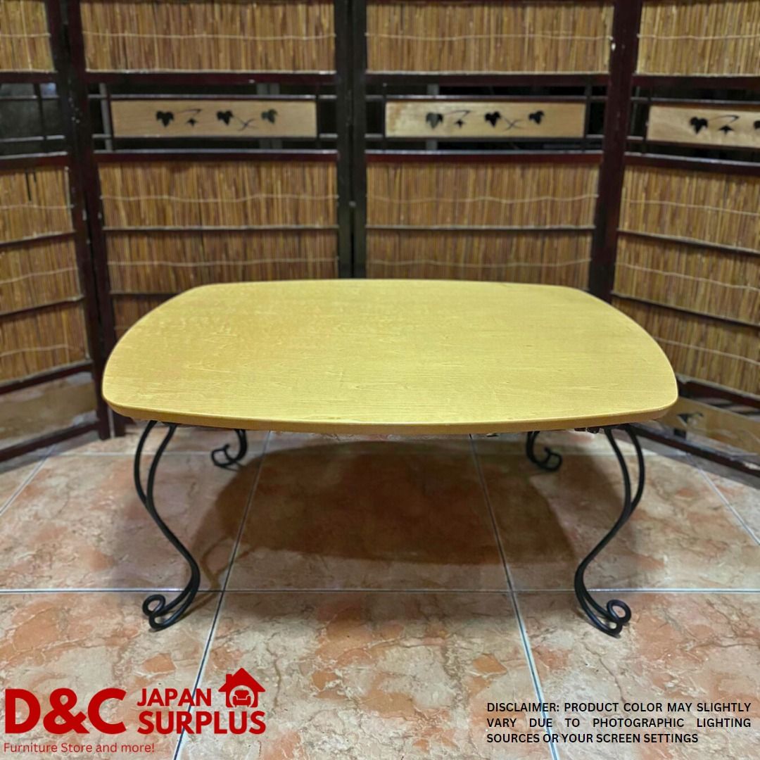 Japan Wooden Low Folding Table, Furniture & Home Living, Furniture