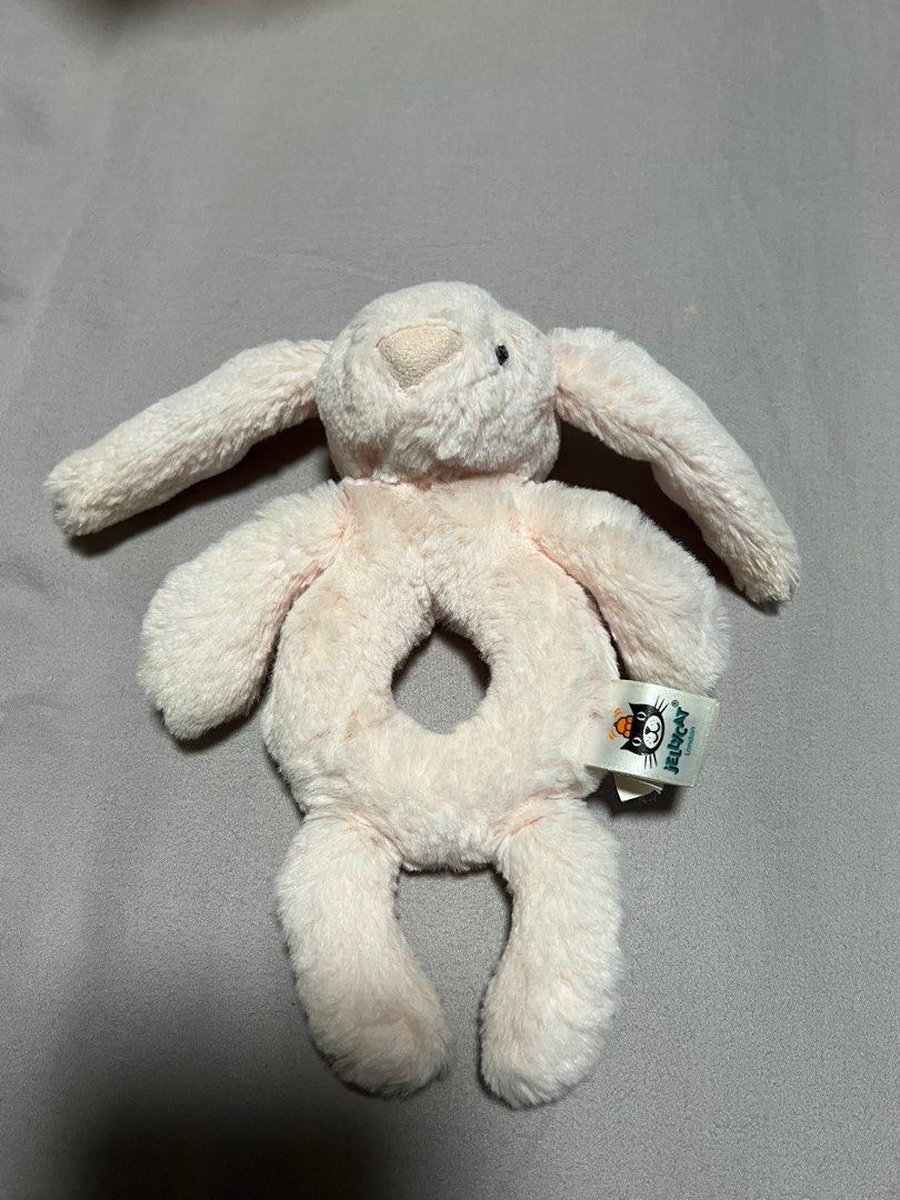 Jellycat Pink Rattle (BNWOT), Babies & Kids, Infant Playtime on Carousell
