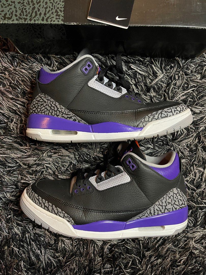 Jordan 3 #39 Court Purple #39 (2020) on Carousell