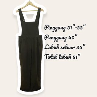 Jumpsuit-dark army green colour