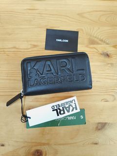 Karl Lagerfeld - Minaudiere Robot Glittered Acrylic Box Clutch