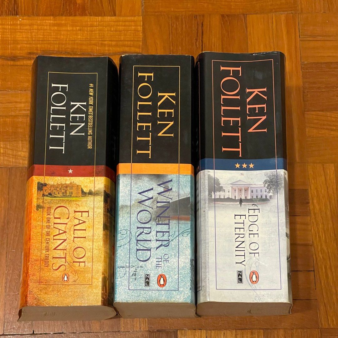 Books full set Ken Follet Century trilogy, Hobbies & Toys, Books