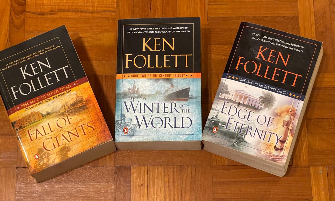Books full set Ken Follet Century trilogy, Hobbies & Toys, Books