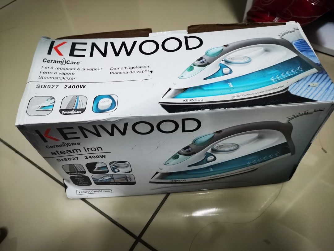 Kenwood steam top iron st8027