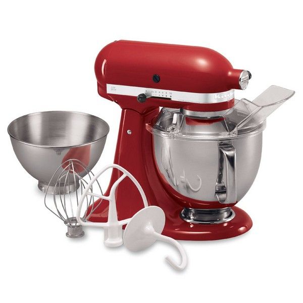 KitchenAid KSM160 Artisan Stand Mixer Candy Apple Red 5KSM160APSWCA, TV