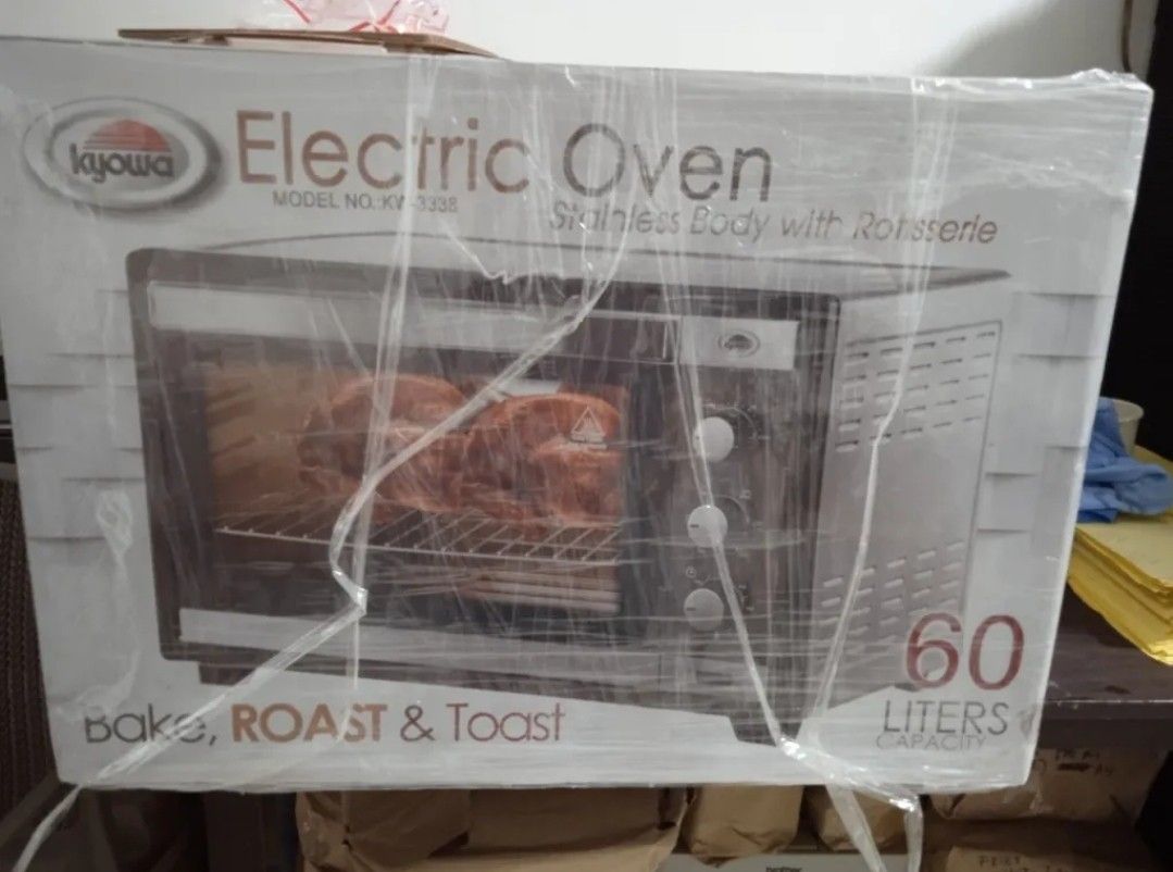 Kyowa 60L Electric Oven KW3338, TV & Home Appliances, Kitchen