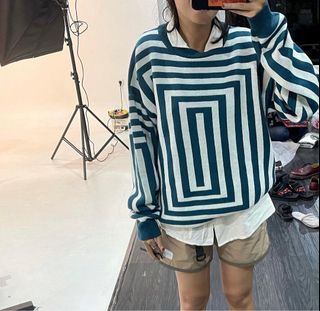 Labyrinth knit sweater by studio longor