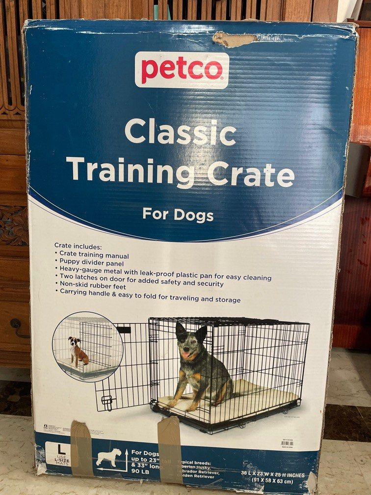 Petco training crate discount