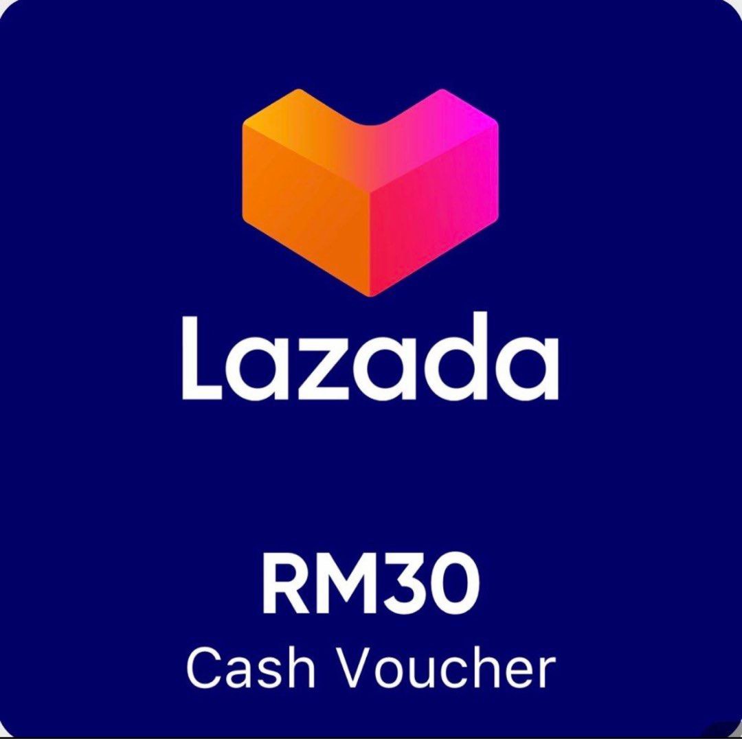 Lazada voucher rm30, Tickets & Vouchers, Vouchers on Carousell