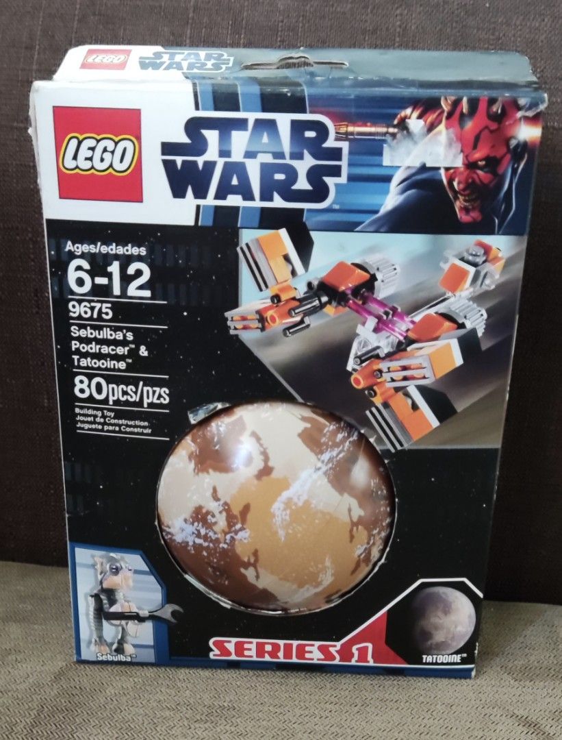 Lego star wars sebulba's sales podracer and tatooine 9675