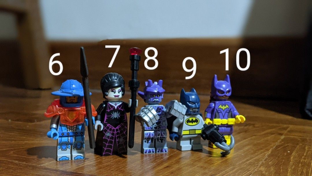 Lego Minifigures (City, Nexo Nights, DC, Disney and more), Hobbies