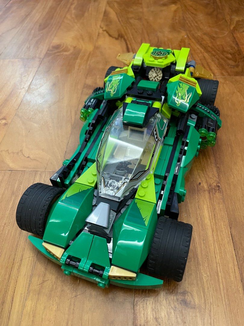 Green top ninjago car