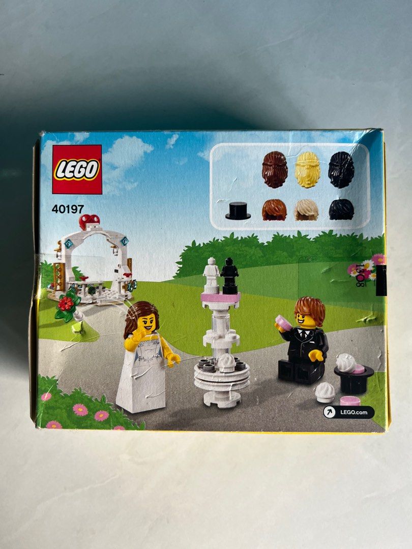 Lego Wedding Favour Set 40197 retired Hobbies Toys Toys Games on Carousell