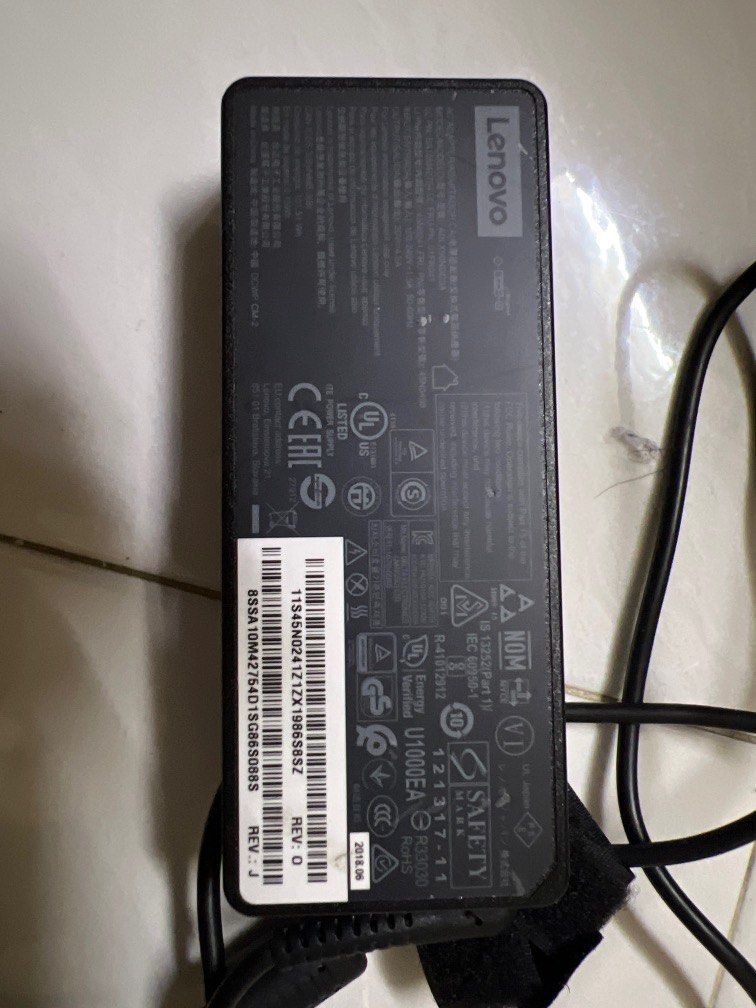 Lenovo laptop power supply, Computers & Tech, Laptops & Notebooks on