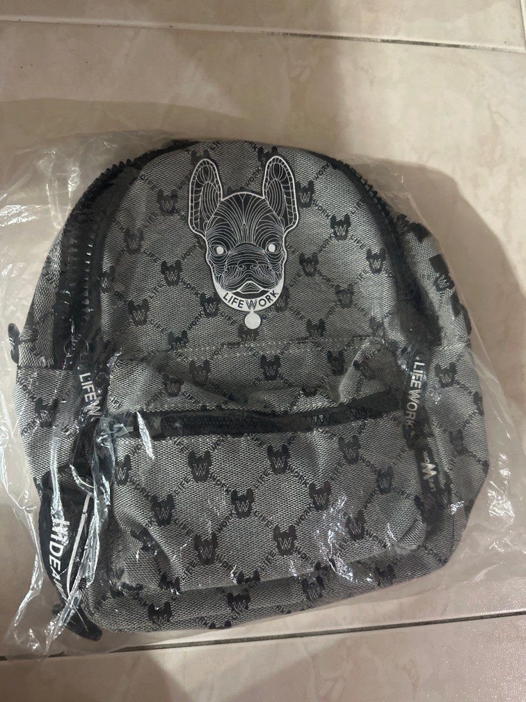 Lifework Radock Logo Symbolic Minibag- Grey, Women's Fashion, Bags ...