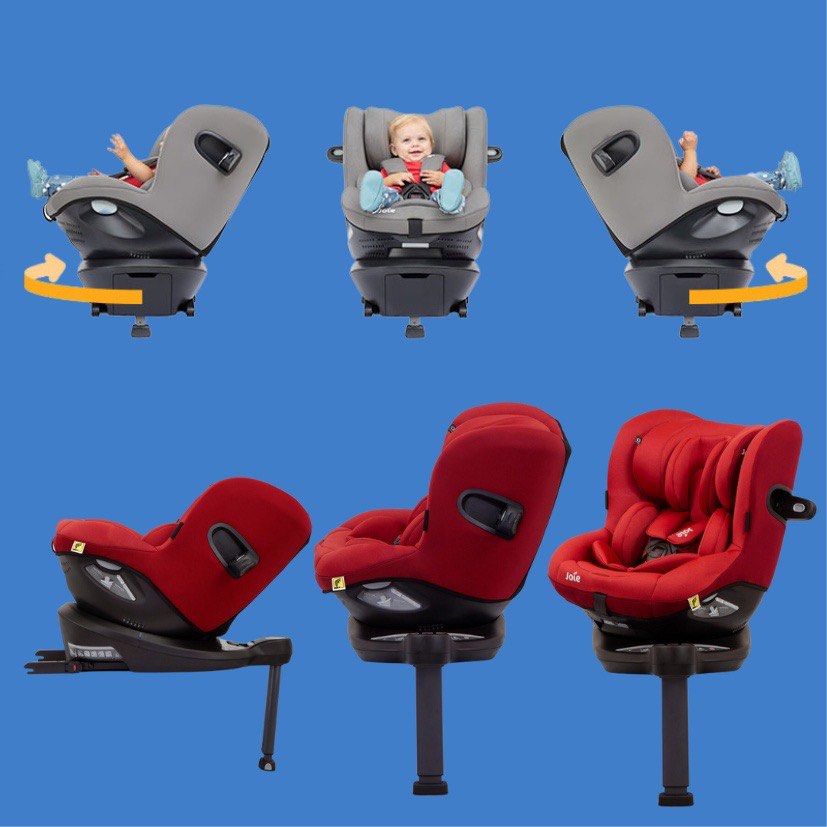 Like New Joie Ispin 360 Black, Babies & Kids, Going Out, Car Seats on