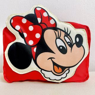 Limited Edition Japan Disney Minnie Mouse Cosmetic Makeup Pouch Bag Pencil Case