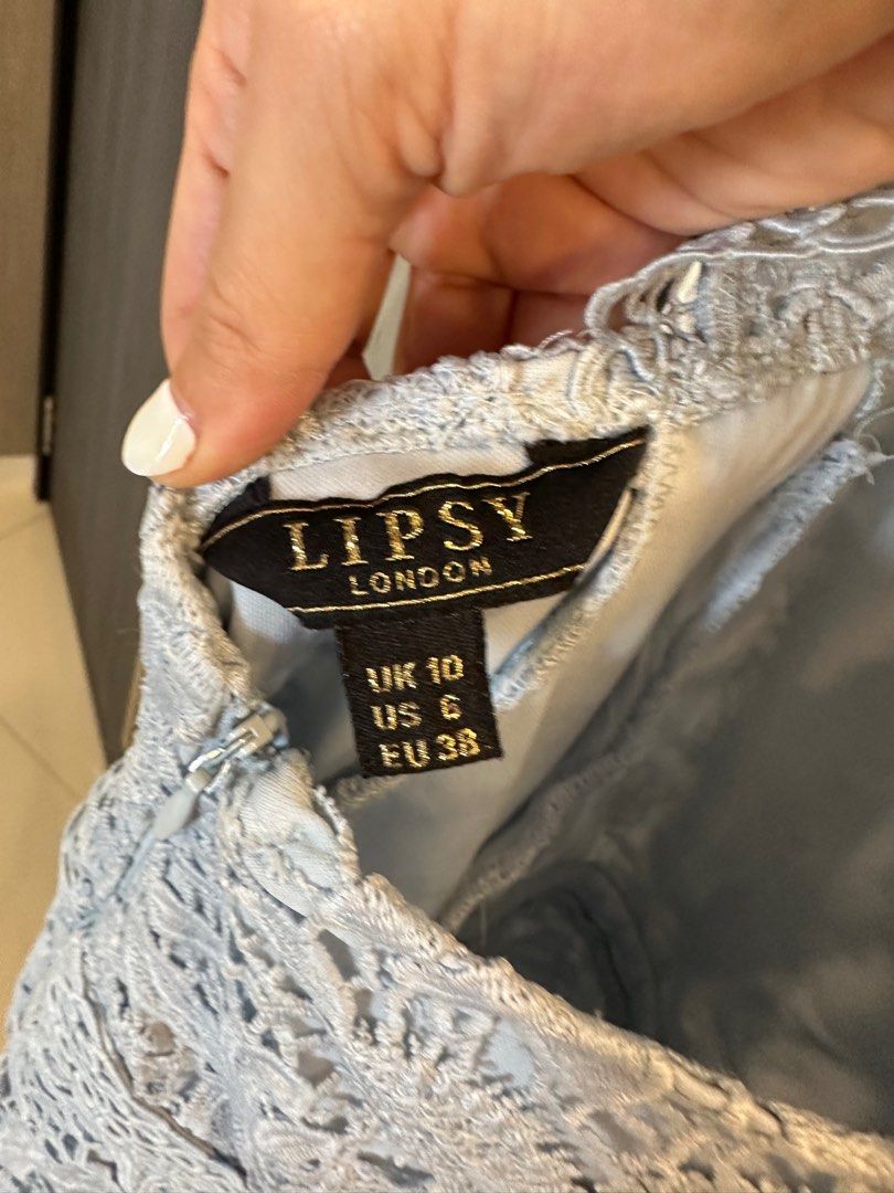 Lipsy silver lace dress shop