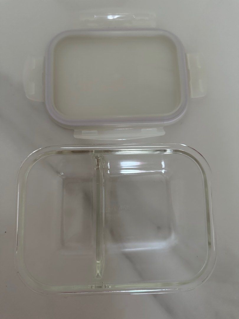 Lock&amp;Lock Glass food container, Furniture &amp; Home Living, Kitchenware ...