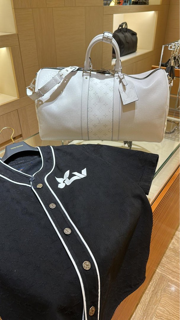 Louis Vuitton LEAF DENIM BASEBALL SHIRT New M For Sale at 1stDibs  lv  baseball shirt, louis vuitton baseball shirt, louis vuitton denim baseball  shirt
