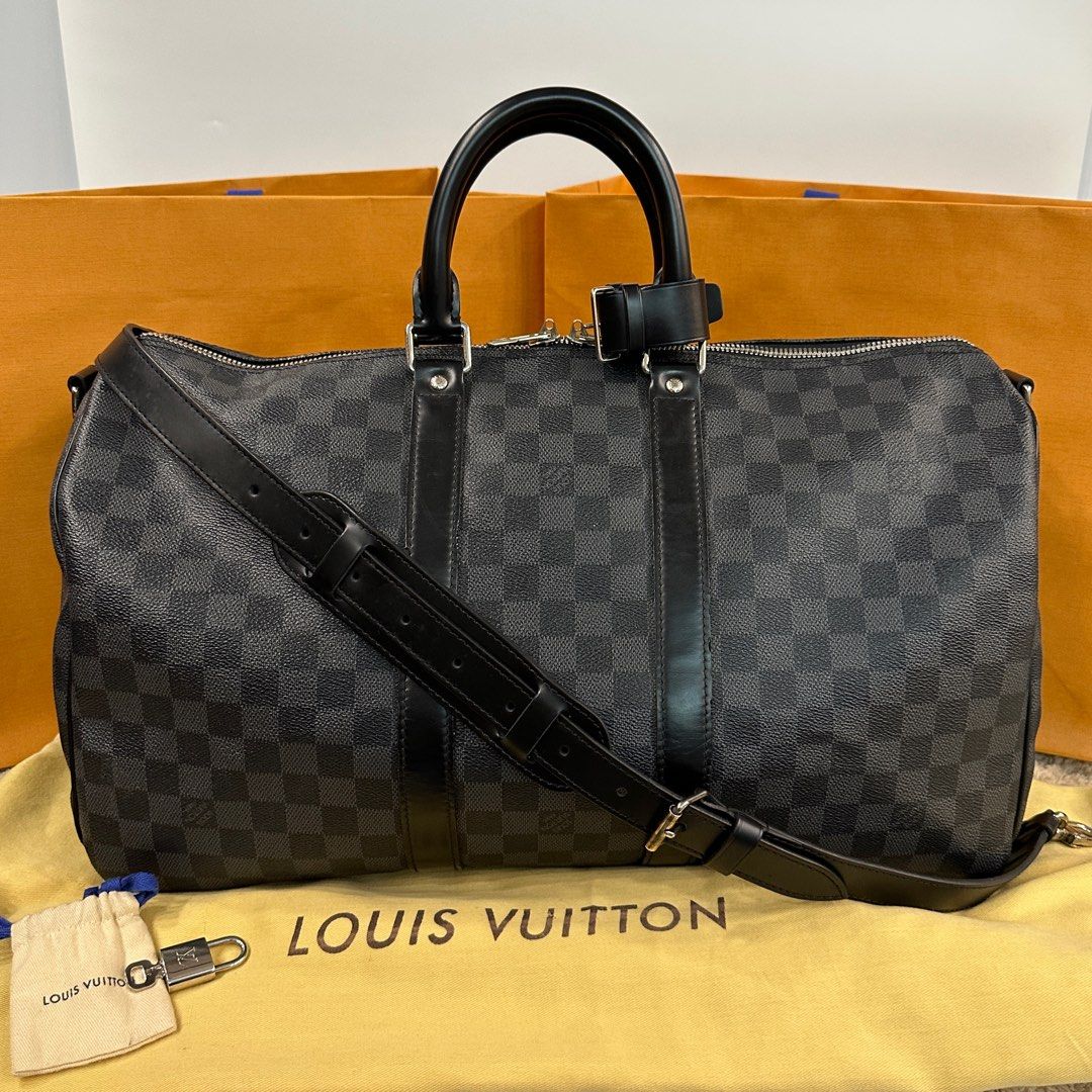 Louis Vuitton Keepall 45 Damier Cobalt Review (What's In My Bag) 